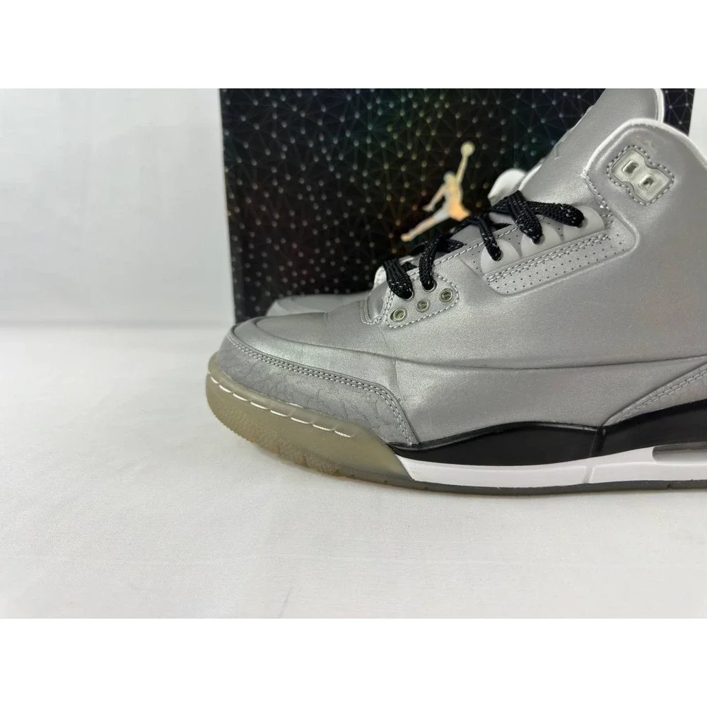 Nike Air Jordan 3 5Lab3 'Reflective Silver' 2014 631603-003 Men's Size 8.5
